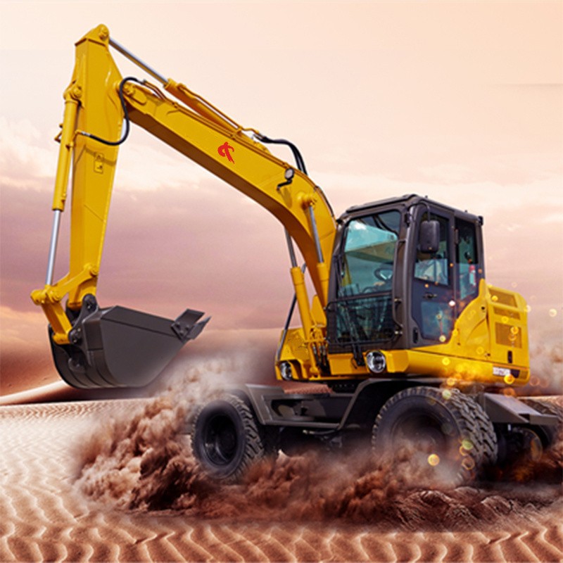 حفار بیل مکانیکی چرخ